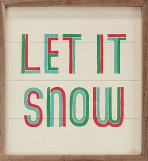 Christmas Sentiments III Snow By Laura Marshall